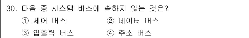 정보처리산업기사 2015년 30번 - 정답과 핵심 포인트를 검수 중인 기출문제