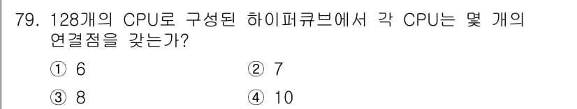 컴퓨터시스템기사(A형) 2015년 79번 - 정답과 핵심 포인트를 검수 중인 기출문제