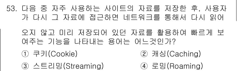 워드프로세서 2015년 53번 - 정답과 핵심 포인트를 검수 중인 기출문제