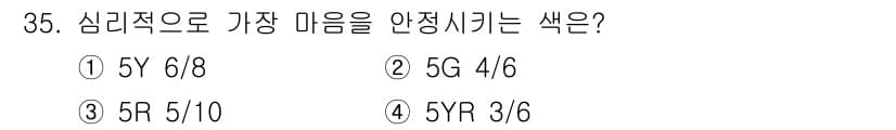 컴퓨터그래픽스기능사 2015년 35번 - 정답과 핵심 포인트를 검수 중인 기출문제