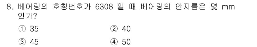 전산응용기계제도기능사 2015년 8번 - 정답과 핵심 포인트를 검수 중인 기출문제