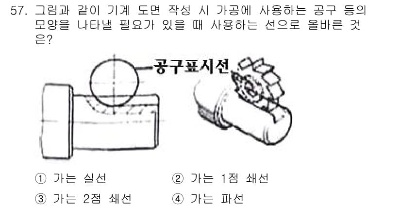 용접기능사 2015년 57번 - 정답과 핵심 포인트를 검수 중인 기출문제