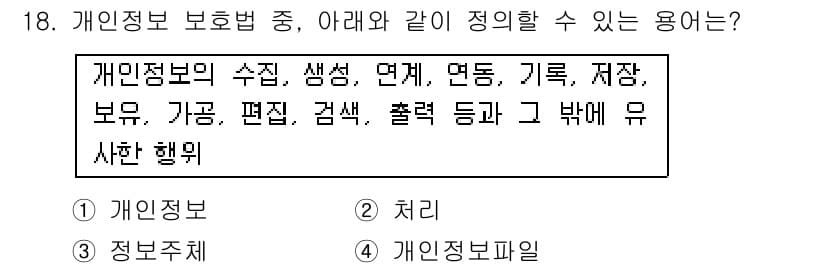 인터넷정보관리사_2급 2015년 18번 - 정답과 핵심 포인트를 검수 중인 기출문제