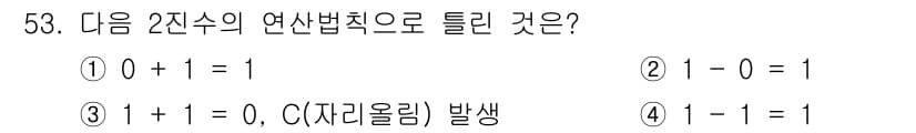 임베디드기능사 2015년 53번 - 정답과 핵심 포인트를 검수 중인 기출문제