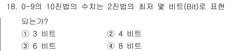 임베디드기능사 2016년 18번 - 정답과 핵심 포인트를 검수 중인 기출문제