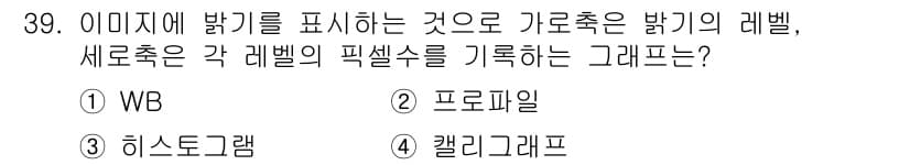 사진기능사 2016년 38번 - 정답과 핵심 포인트를 검수 중인 기출문제