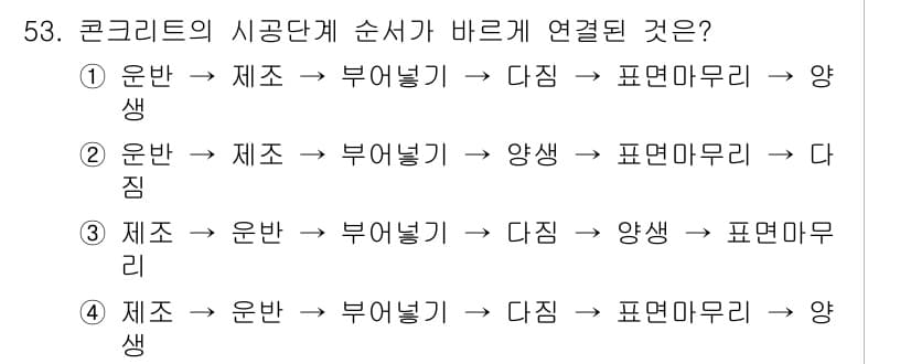 조경기능사 2016년 53번 - 정답과 핵심 포인트를 검수 중인 기출문제