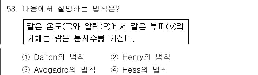 가스기능사 2016년 53번 - 정답과 핵심 포인트를 검수 중인 기출문제