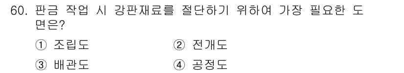 용접기능사 2016년 60번 - 정답과 핵심 포인트를 검수 중인 기출문제