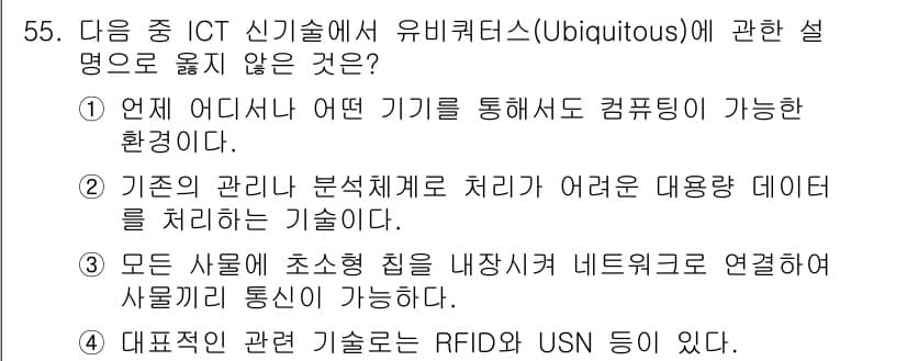워드프로세서_(구_1급) 2016년 55번 - 정답과 핵심 포인트를 검수 중인 기출문제