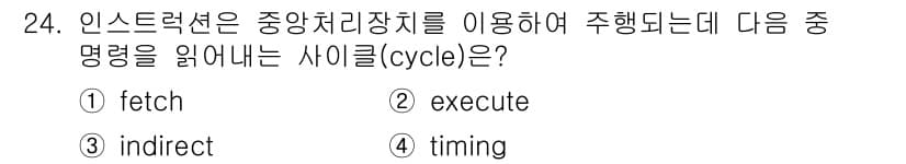 정보처리산업기사 2016년 24번 - 정답과 핵심 포인트를 검수 중인 기출문제
