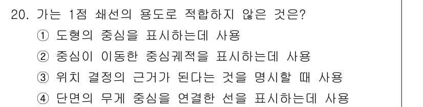 컴퓨터응용선반기능사 2016년 20번 - 정답과 핵심 포인트를 검수 중인 기출문제