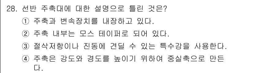 컴퓨터응용선반기능사 2016년 28번 - 정답과 핵심 포인트를 검수 중인 기출문제