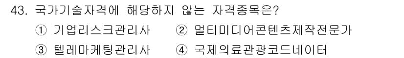 직업상담사_2급 2016년 43번 - 정답과 핵심 포인트를 검수 중인 기출문제