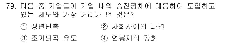 직업상담사_2급 2016년 79번 - 정답과 핵심 포인트를 검수 중인 기출문제