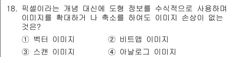 전자출판기능사 2015년 18번 - 정답과 핵심 포인트를 검수 중인 기출문제