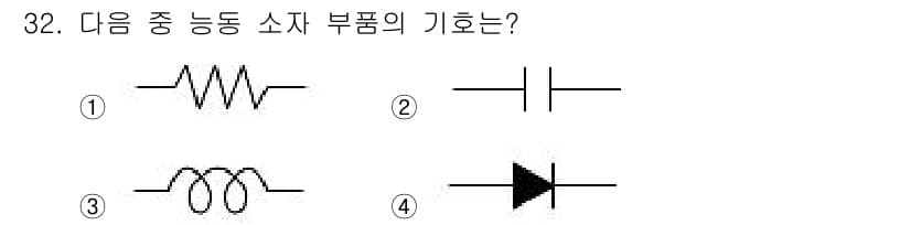 전자캐드기능사 2016년 32번 - 정답과 핵심 포인트를 검수 중인 기출문제