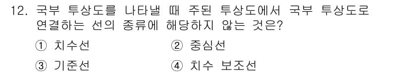생산자동화기능사 2015년 12번 - 정답과 핵심 포인트를 검수 중인 기출문제