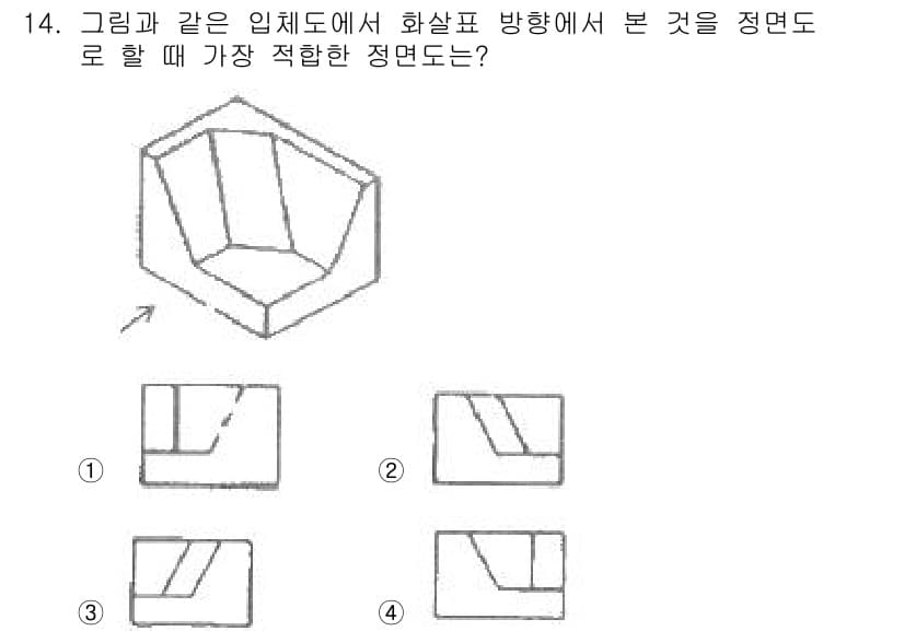 생산자동화기능사 2015년 14번 - 정답과 핵심 포인트를 검수 중인 기출문제