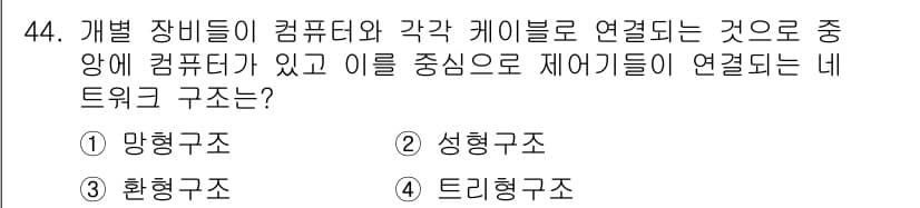 생산자동화기능사 2016년 44번 - 정답과 핵심 포인트를 검수 중인 기출문제