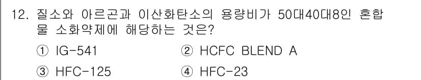 위험물기능사 2016년 12번 - 정답과 핵심 포인트를 검수 중인 기출문제