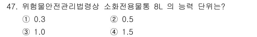 위험물기능사 2016년 47번 - 정답과 핵심 포인트를 검수 중인 기출문제