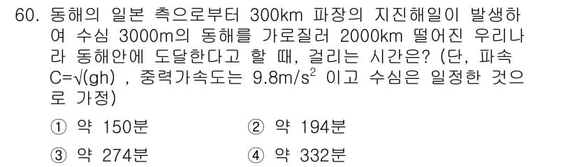 토목기사 2016년 60번 - 정답과 핵심 포인트를 검수 중인 기출문제