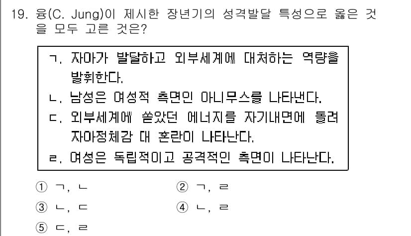 사회복지사_1급(1교시)(구) 2017년 19번 - 정답과 핵심 포인트를 검수 중인 기출문제
