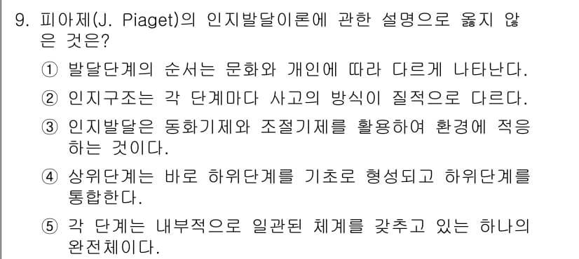 사회복지사_1급(1교시) 2017년 9번 - 정답과 핵심 포인트를 검수 중인 기출문제