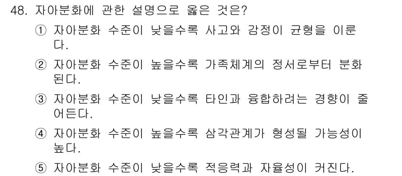사회복지사_1급(2교시)(구) 2016년 48번 - 정답과 핵심 포인트를 검수 중인 기출문제