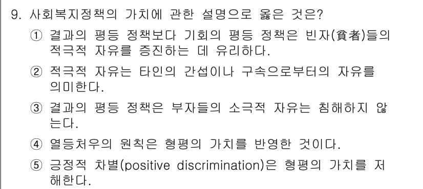 사회복지사_1급(3교시)(구) 2015년 9번 - 정답과 핵심 포인트를 검수 중인 기출문제