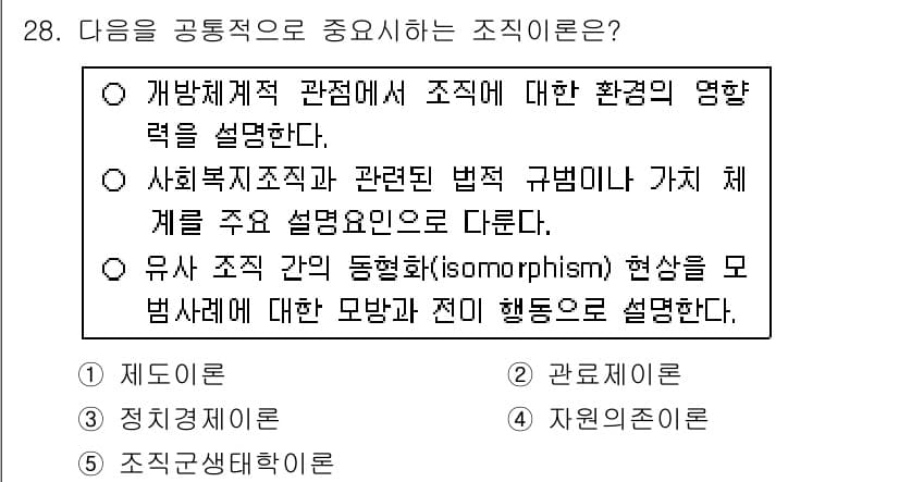 사회복지사_1급(3교시) 2015년 28번 - 정답과 핵심 포인트를 검수 중인 기출문제