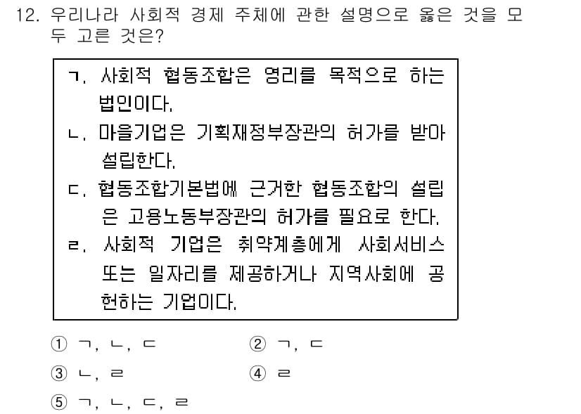 사회복지사_1급(3교시) 2016년 12번 - 정답과 핵심 포인트를 검수 중인 기출문제
