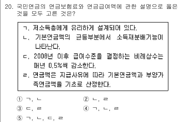 사회복지사_1급(3교시)(구) 2017년 20번 - 정답과 핵심 포인트를 검수 중인 기출문제