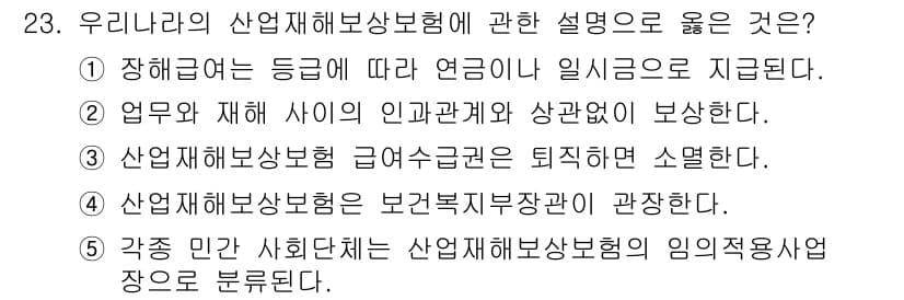사회복지사_1급(3교시)(구) 2017년 23번 - 정답과 핵심 포인트를 검수 중인 기출문제