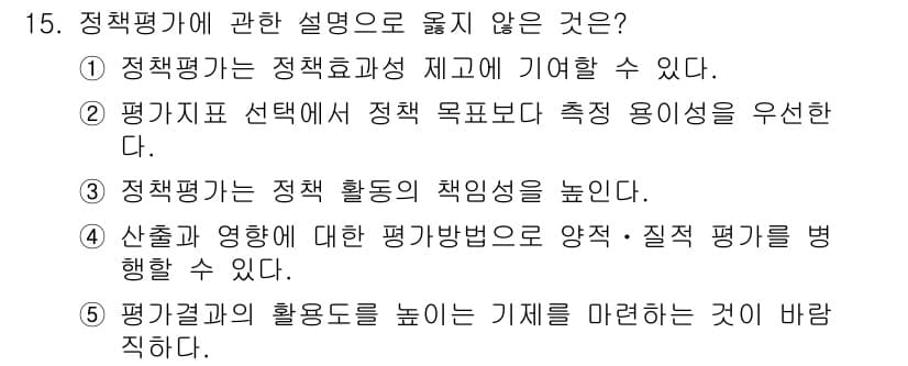 사회복지사_1급(3교시) 2017년 15번 - 정답과 핵심 포인트를 검수 중인 기출문제