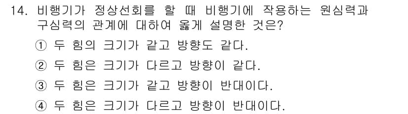 항공기체정비기능사 2015년 14번 - 정답과 핵심 포인트를 검수 중인 기출문제