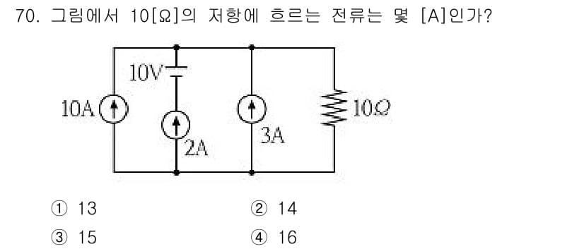 전기산업기사 2016년 70번 - 정답과 핵심 포인트를 검수 중인 기출문제