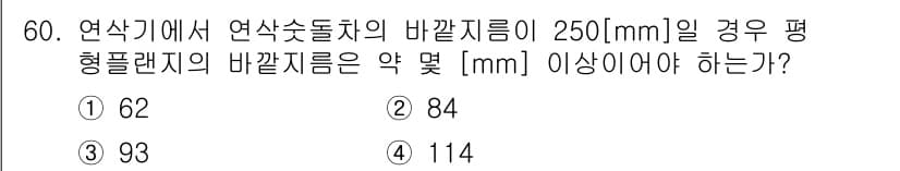 산업안전산업기사 2016년 60번 - 정답과 핵심 포인트를 검수 중인 기출문제