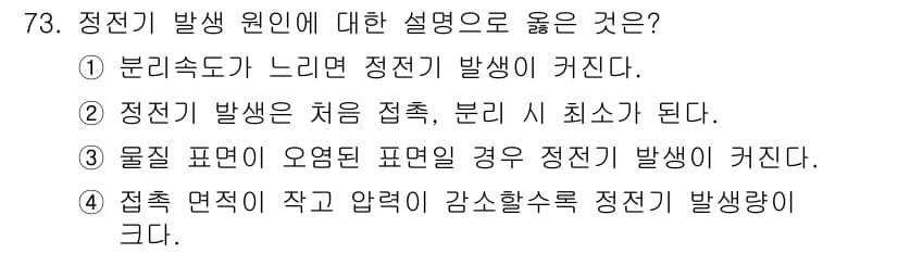 산업안전기사_필기 2016년 74번 - 정답과 핵심 포인트를 검수 중인 기출문제