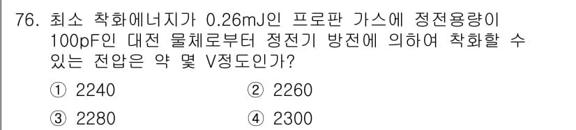 산업안전기사_필기 2016년 77번 - 정답과 핵심 포인트를 검수 중인 기출문제