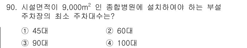 실내건축기사(구) 2016년 90번 - 정답과 핵심 포인트를 검수 중인 기출문제