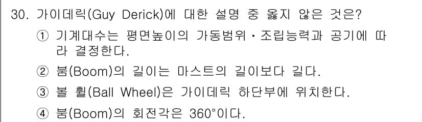 실내건축기사 2016년 30번 - 정답과 핵심 포인트를 검수 중인 기출문제