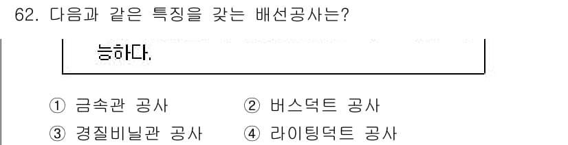 실내건축기사 2016년 62번 - 정답과 핵심 포인트를 검수 중인 기출문제