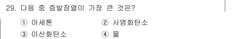 위험물산업기사 2016년 29번 - 정답과 핵심 포인트를 검수 중인 기출문제