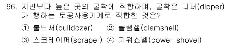 건설안전기사 2016년 67번 - 정답과 핵심 포인트를 검수 중인 기출문제