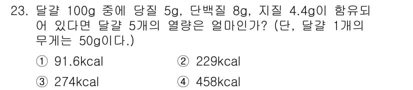 한식조리기능사 2015년 23번 - 정답과 핵심 포인트를 검수 중인 기출문제