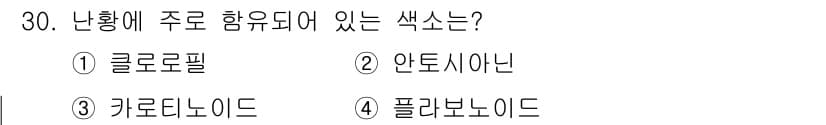 한식조리기능사 2015년 30번 - 정답과 핵심 포인트를 검수 중인 기출문제