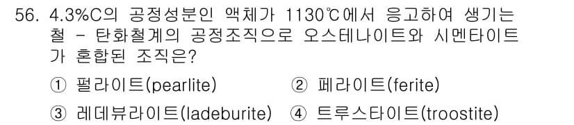 용접기사 2015년 56번 - 정답과 핵심 포인트를 검수 중인 기출문제