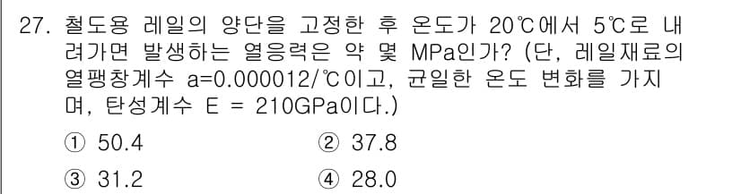 용접기사 2017년 27번 - 정답과 핵심 포인트를 검수 중인 기출문제